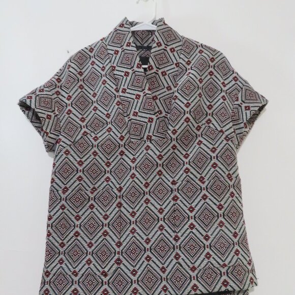 J.Crew Collection Jacquard Popover Size XXS - Picture 11 of 12